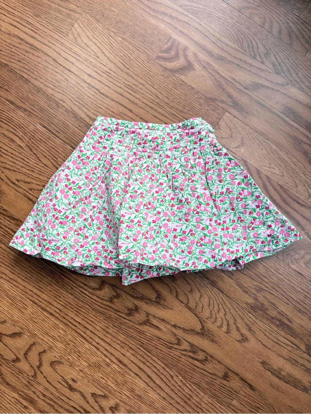 Lilly Pulitzer Pink & Green Floral Skort